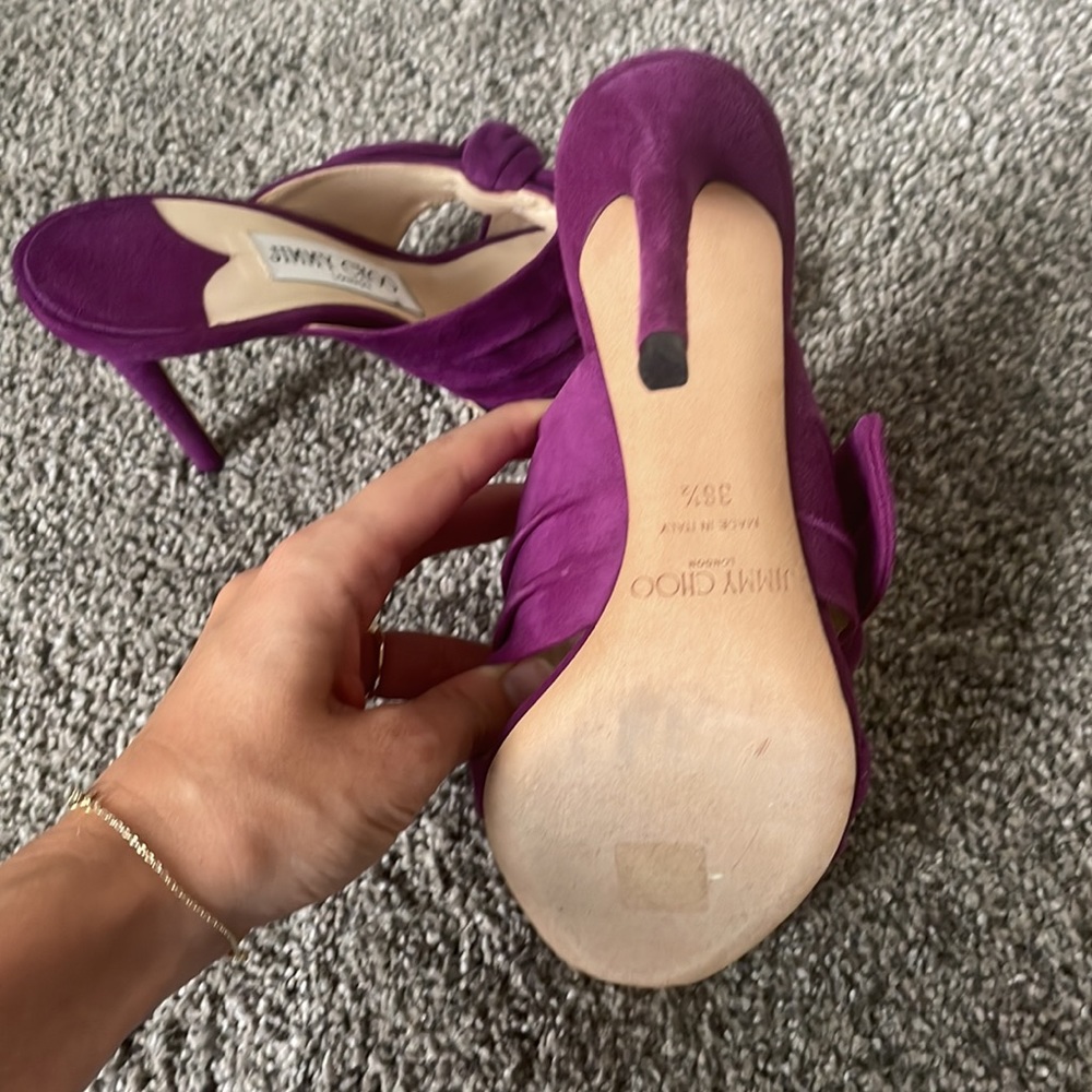 WORN ONCE Jimmy Choo heels - Picture 3 of 3